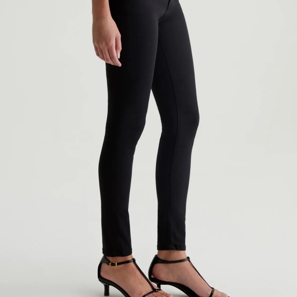 AG Adriano Goldschmied Dark Black Jeans Cropped Jeans Size 25R - Picture 8 of 10